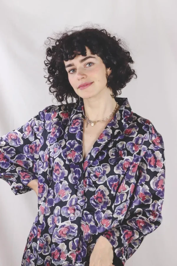 Lili vintagesilkkimekko