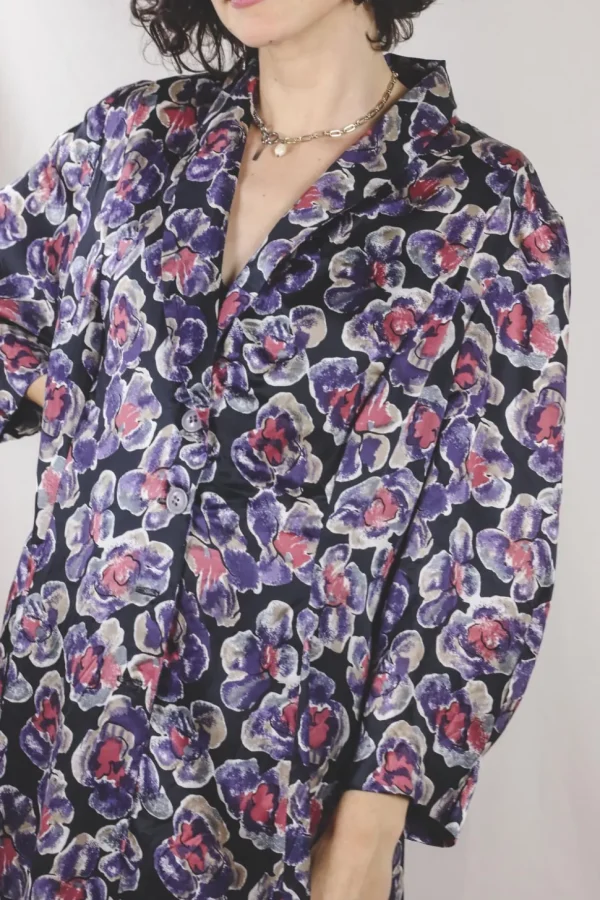 Lili vintagesilkkimekko