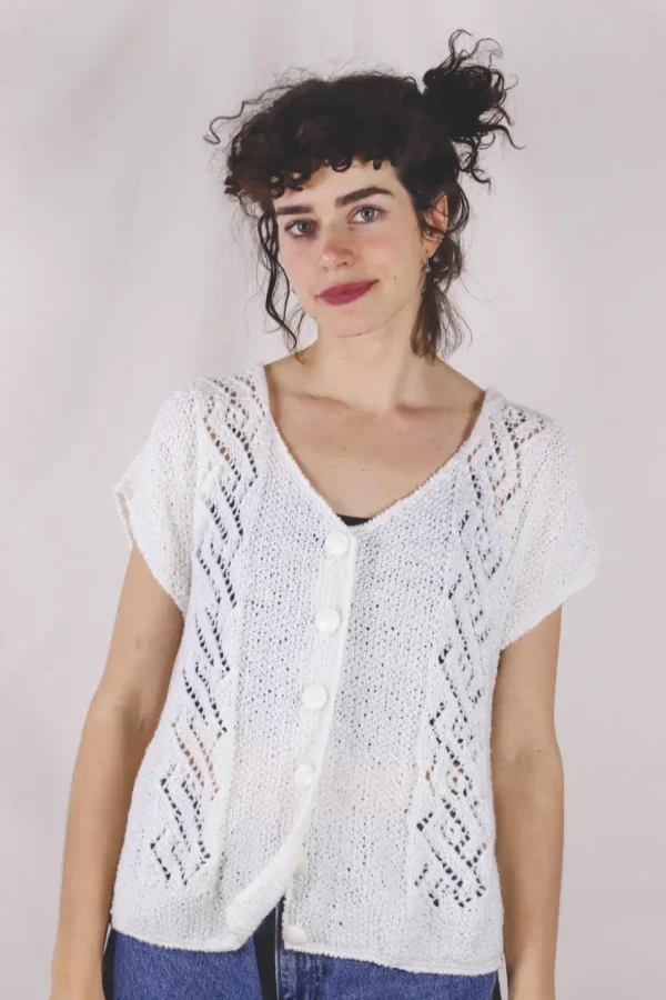 Lily vintagevirkkuuneule