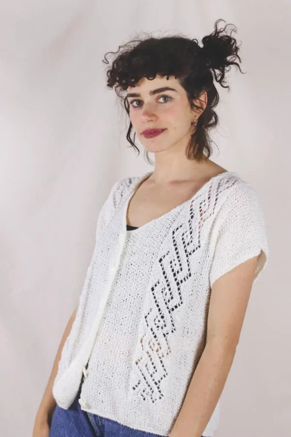 Lily vintagevirkkuuneule