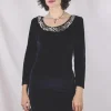 Lorna vintagesamettimekko
