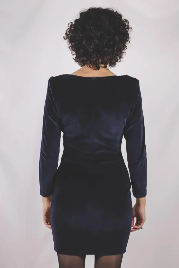 Lorna vintagesamettimekko