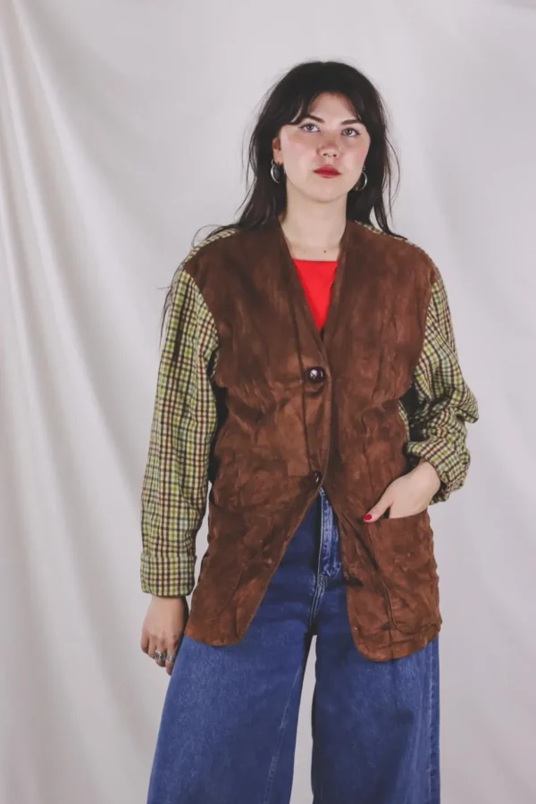 Manuela vintagemokkanahkatakki
