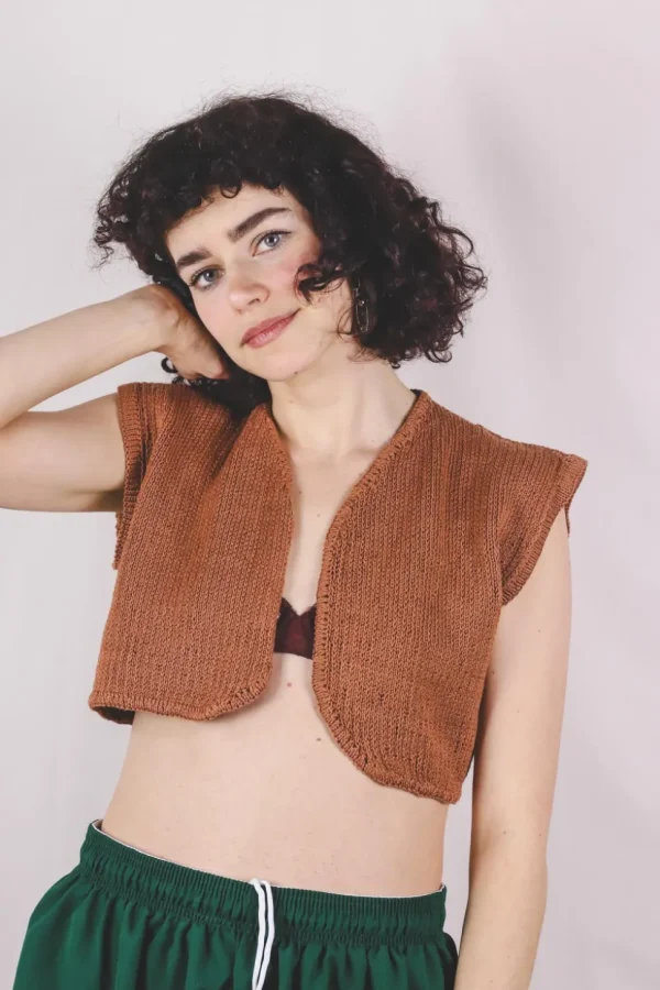 Melda käsintehty vintagepuuvillaneule
