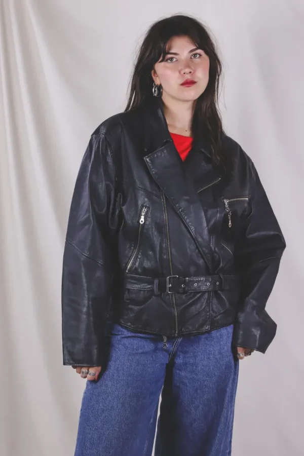 Melda vintagenahkatakki