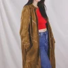 Melida vintagemokkanahkatakki