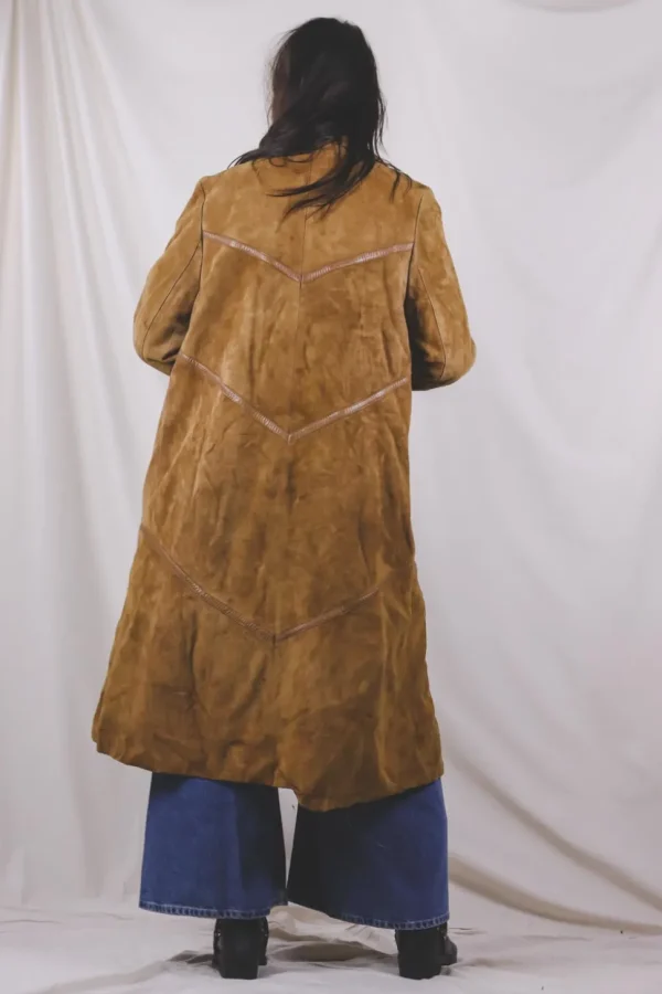 Melida vintagemokkanahkatakki