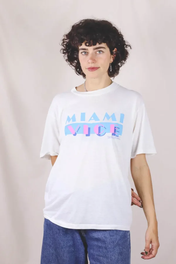 Miami vice 80-luvun t-paita