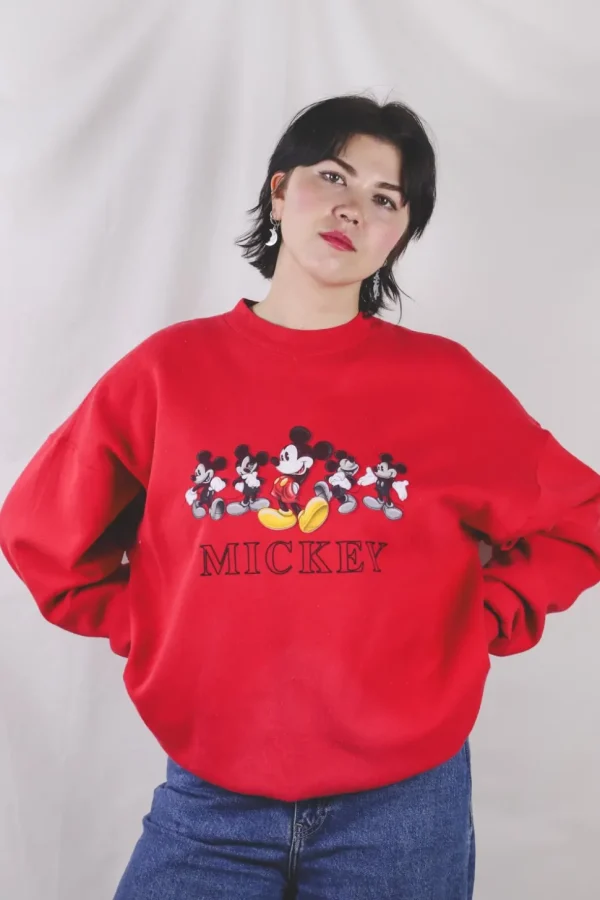 Mickey red 90-luvun Disney vintagecollege
