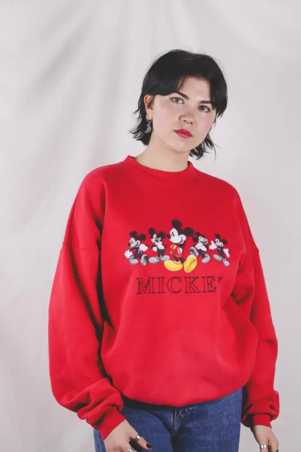 Mickey red 90-luvun Disney vintagecollege