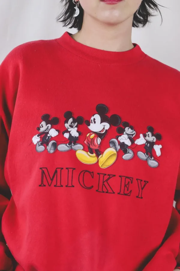 Mickey red 90-luvun Disney vintagecollege