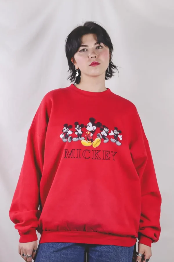 Mickey red 90-luvun Disney vintagecollege