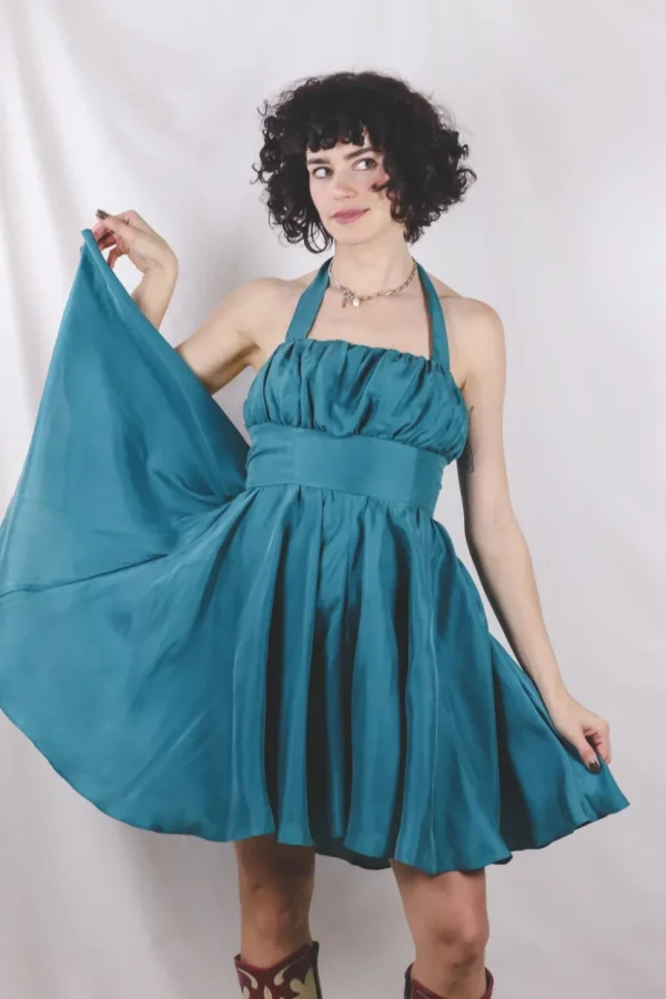 Mila vintagesilkkimekko