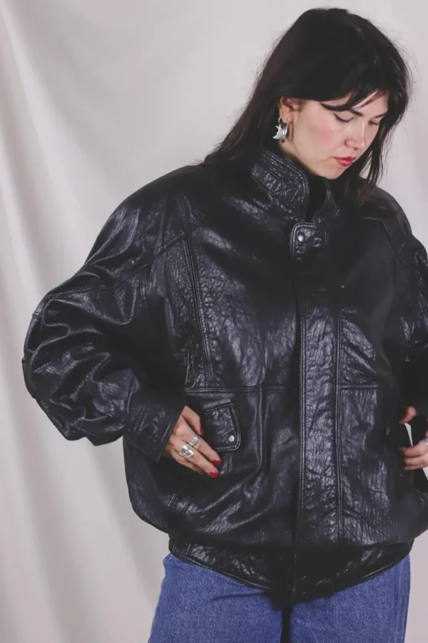 Milva vintagenahkatakki