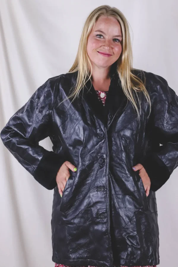 Mimi vintagenahkatakki
