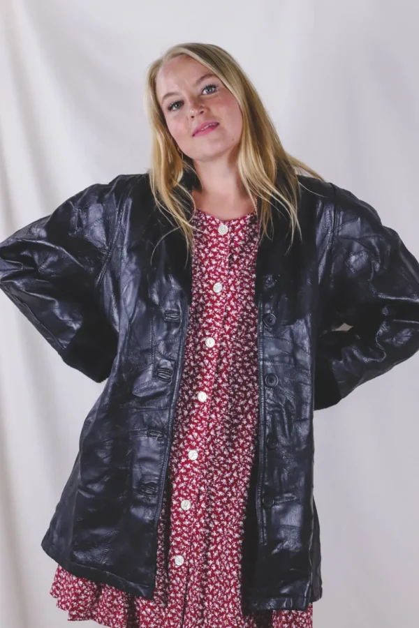 Mimi vintagenahkatakki