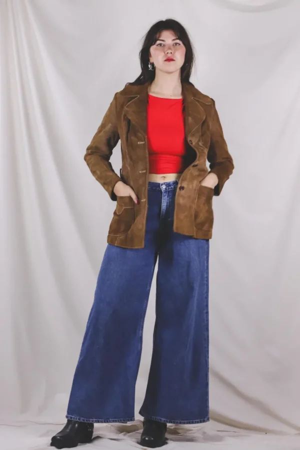 Molly vintagenahkatakki