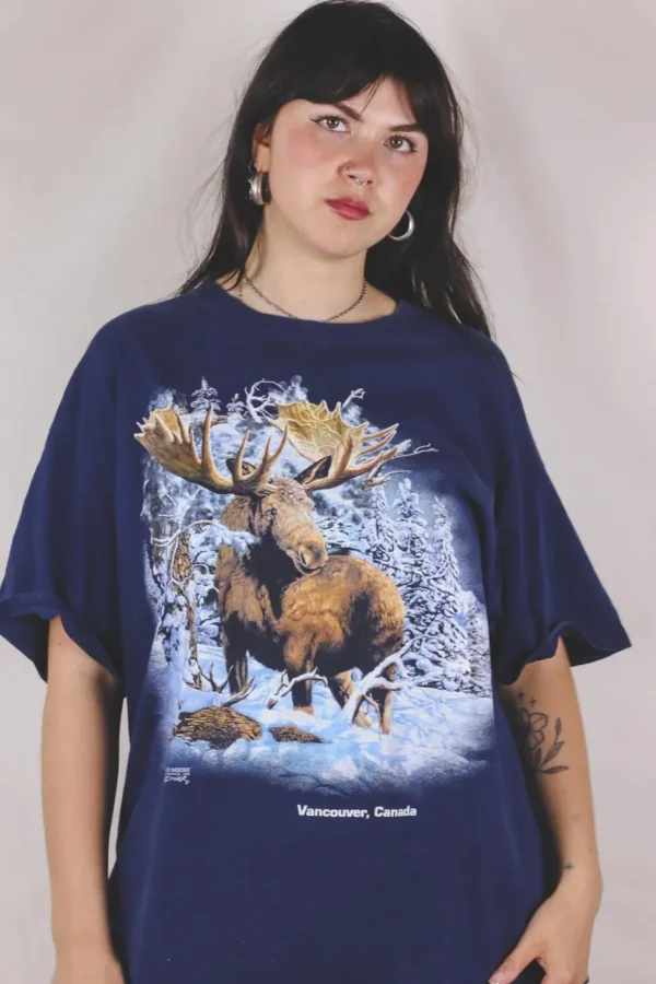 Moose vintage t-paita