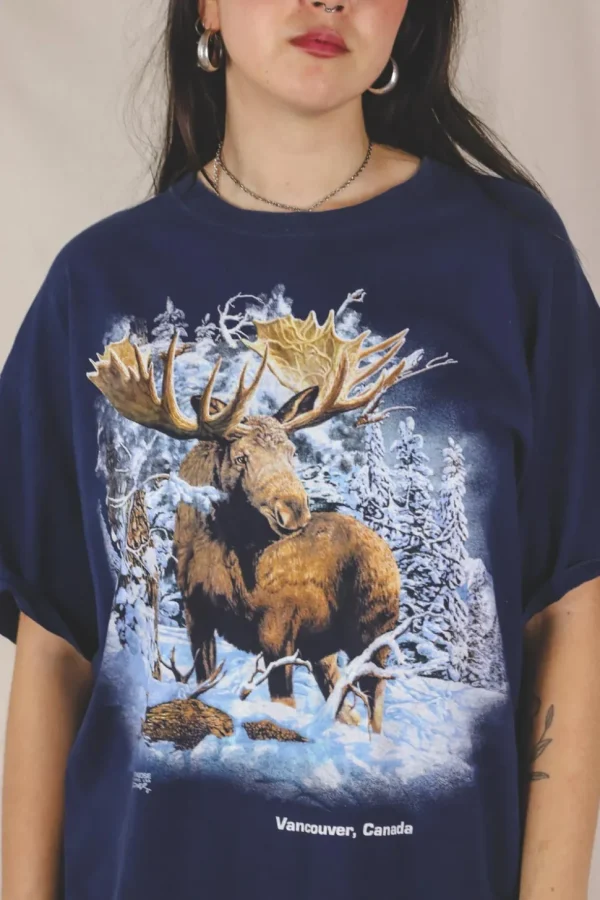 Moose vintage t-paita