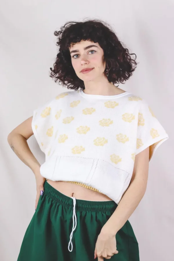 Nabila kotimainen vintagepuuvillaneule