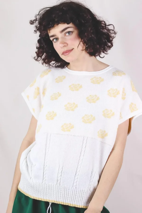 Nabila kotimainen vintagepuuvillaneule