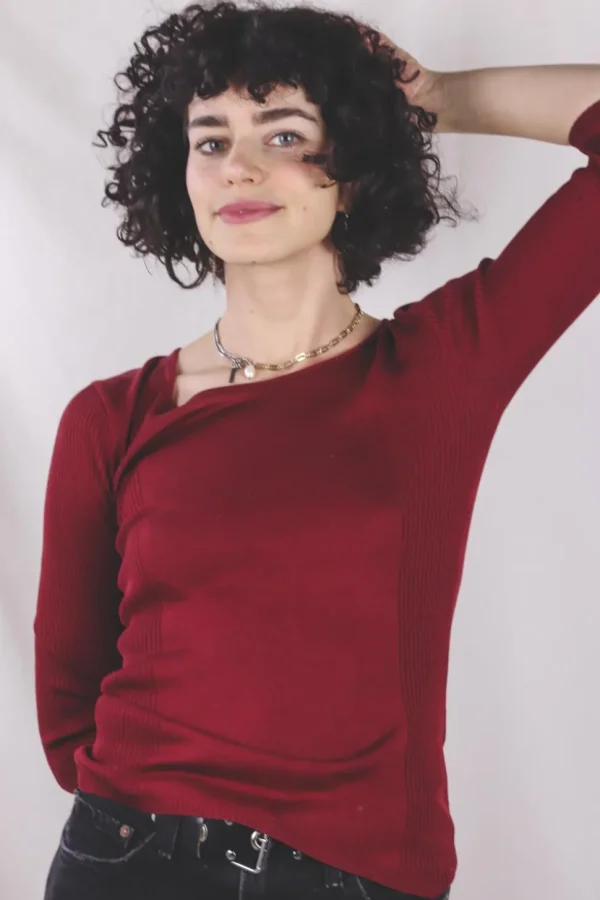 Nalma vintagesilkkineulepaita