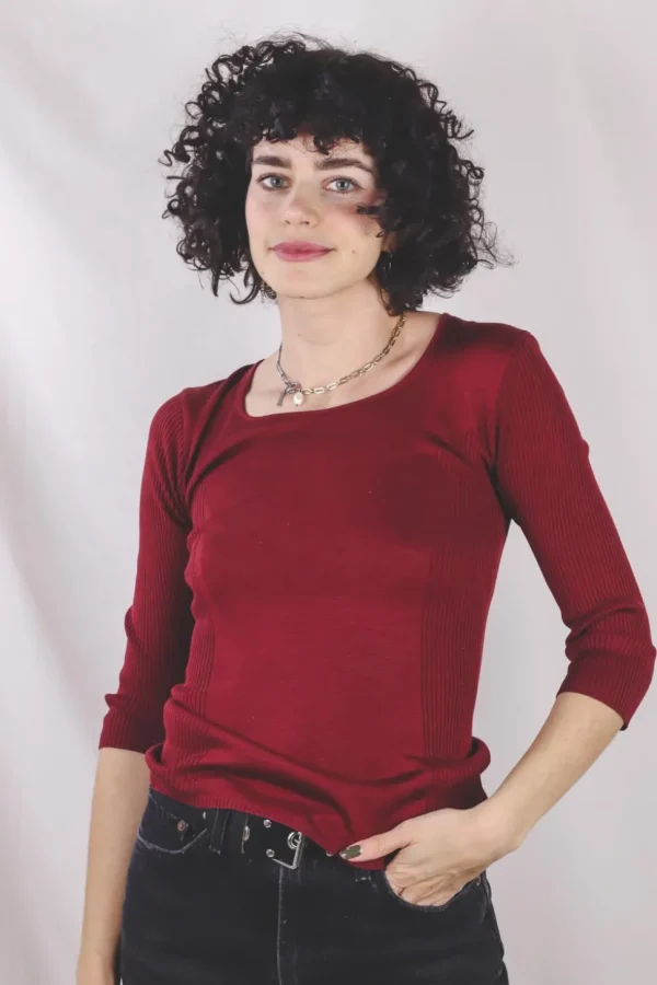 Nalma vintagesilkkineulepaita