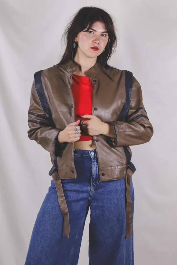 Nana vintagenahkatakki