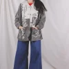 Neela vintagemokkanahkatakki