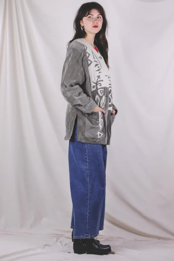 Neela vintagemokkanahkatakki