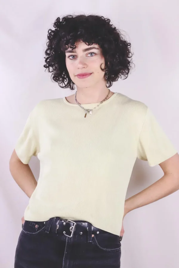 Neela vintagesilkkineulepaita