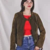 Nelda vintagenahkatakki