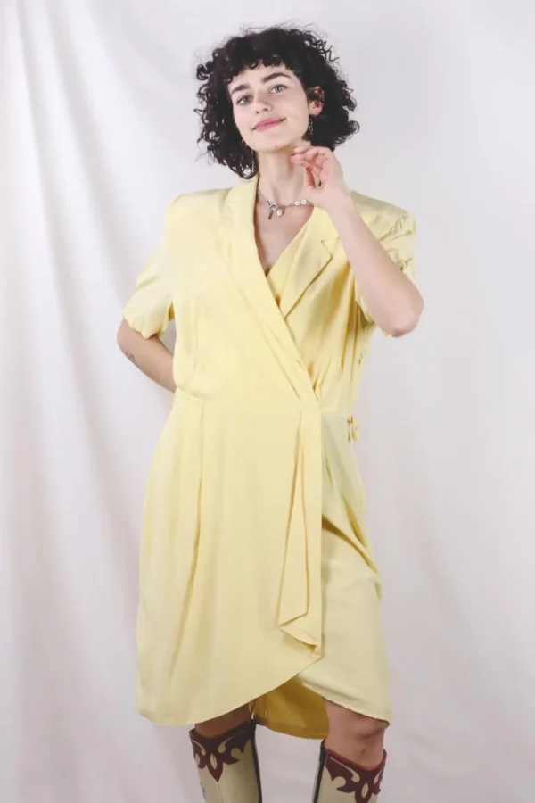 Nelma vintagesilkkimekko