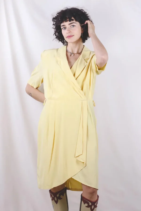 Nelma vintagesilkkimekko