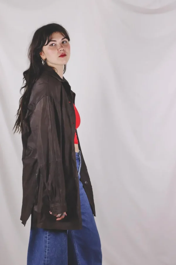 Nenna vintagenahkatakki