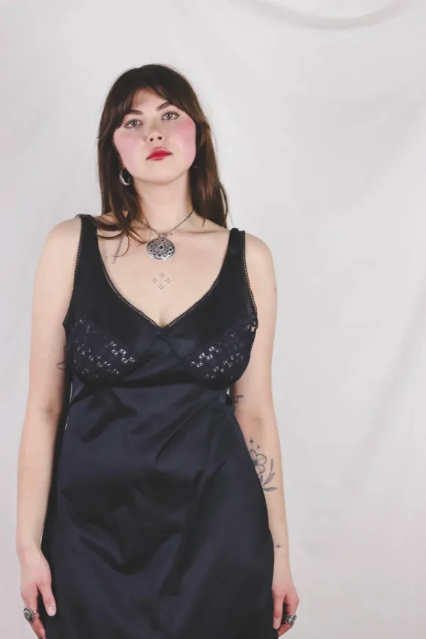 Neria vintage slip dress