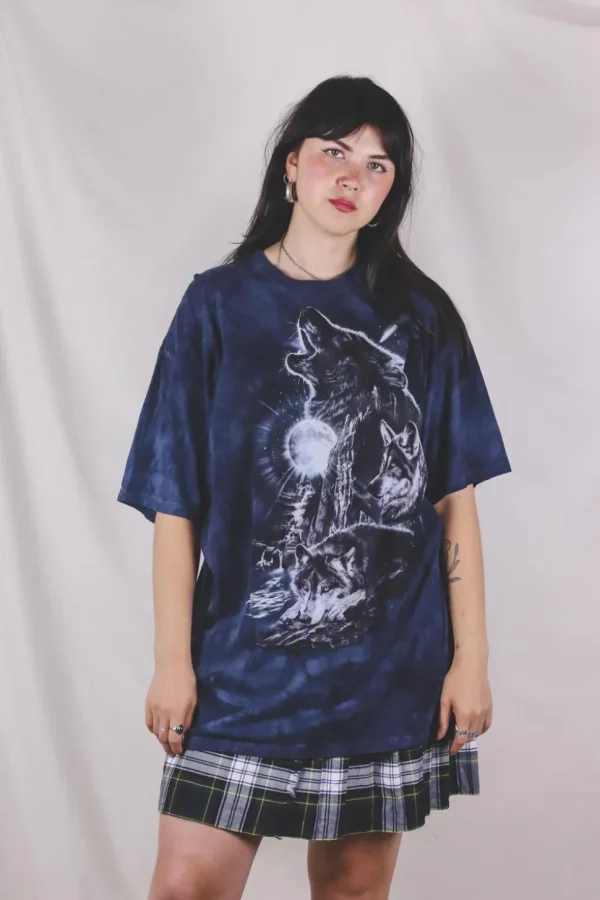 Night wolf t-paita