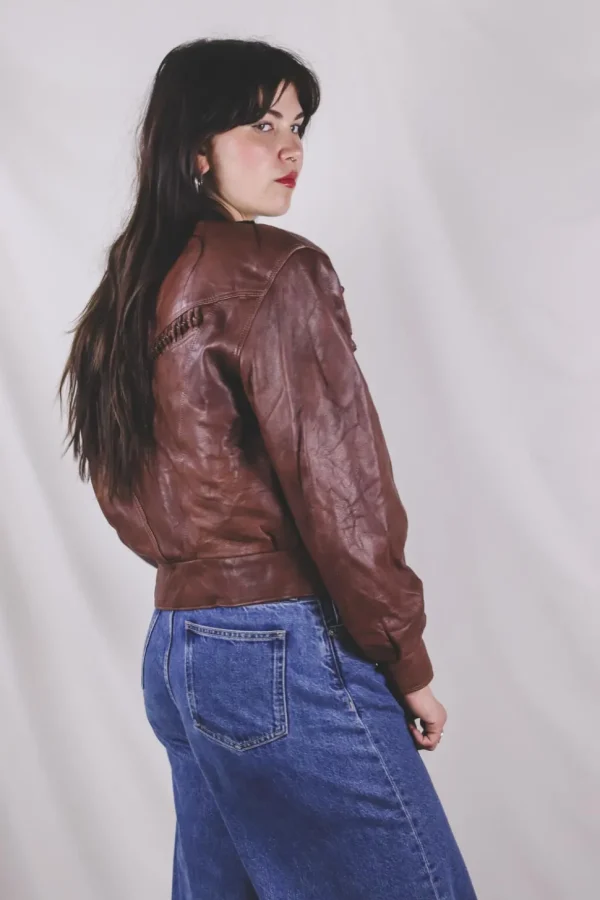 Nolina vintagenahkatakki