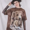 Nordic bear t-paita