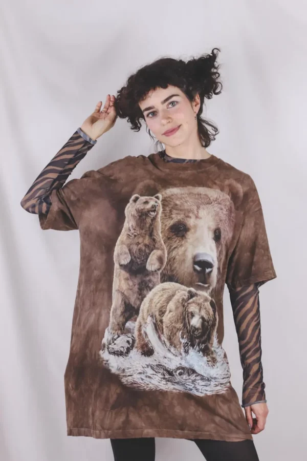 Nordic bear t-paita