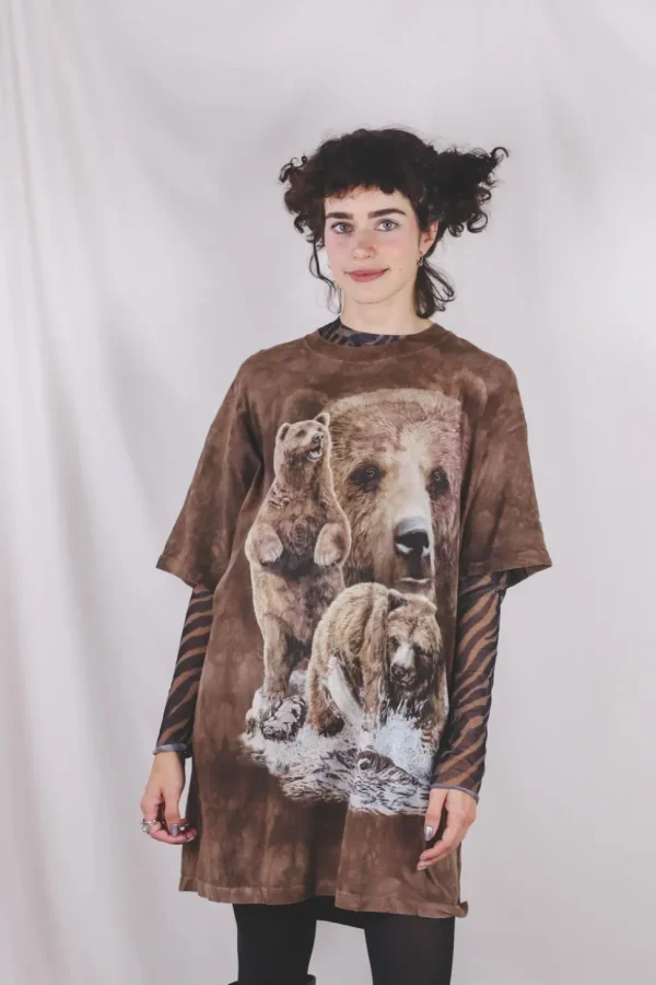 Nordic bear t-paita