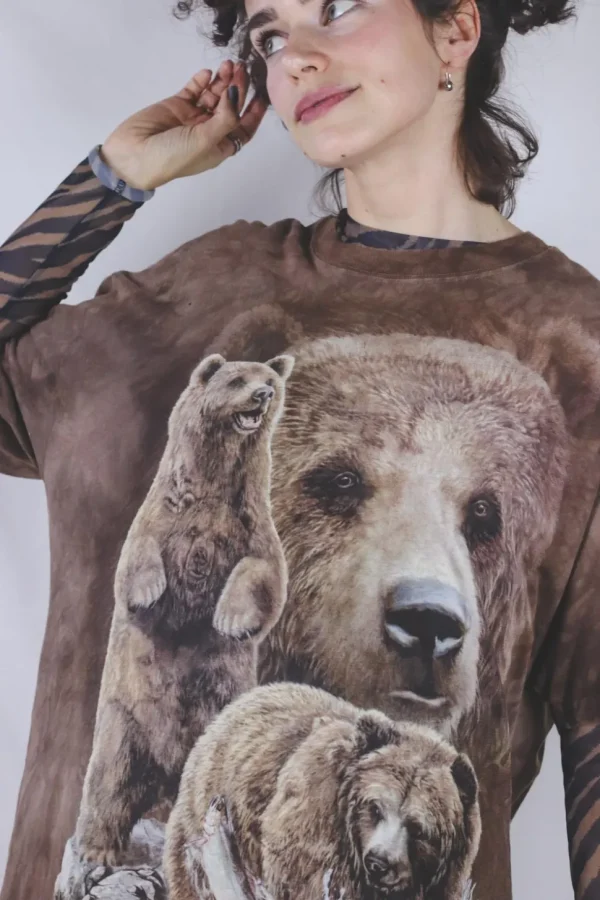Nordic bear t-paita