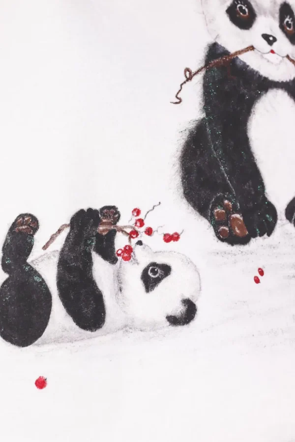 Panda 90-luvun vintagecollege