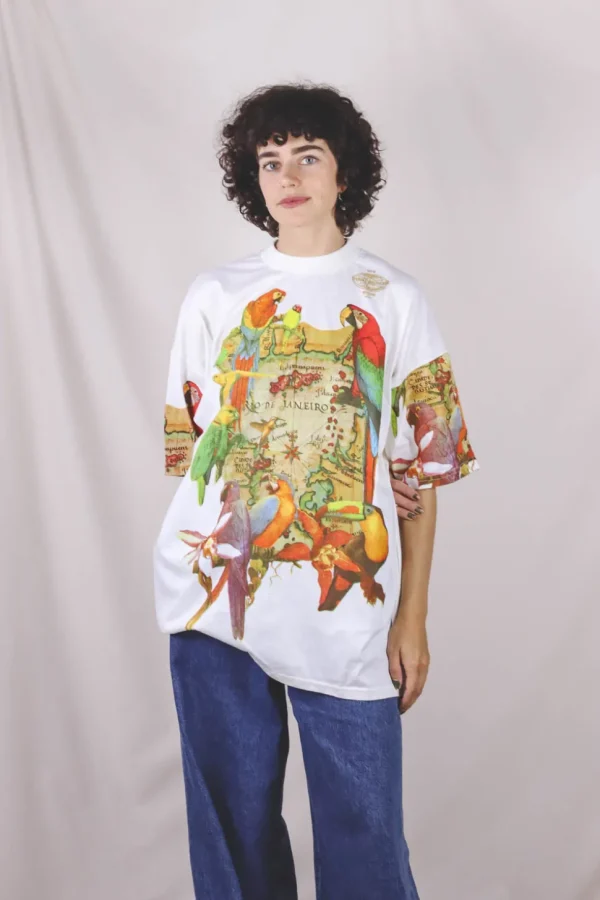 Parrots vintagepaita