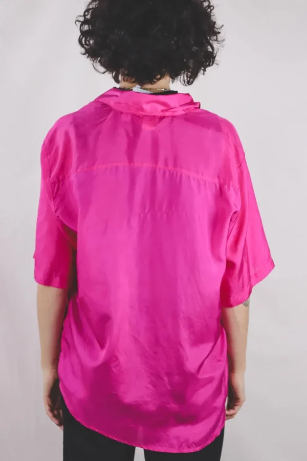 Pink vintagesilkkipusero