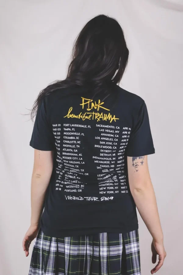 Pink World Tour 19 t-paita