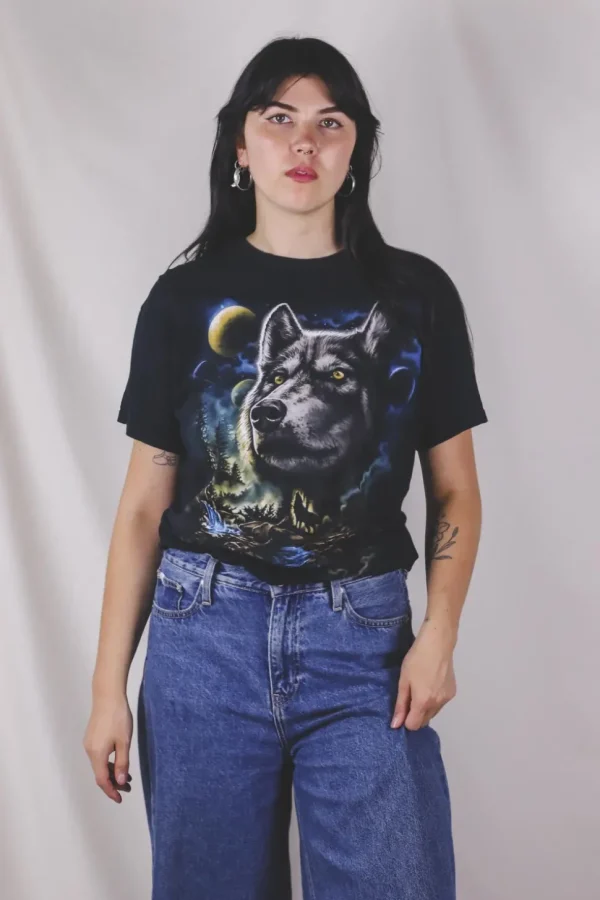 Pretty wolf t-paita