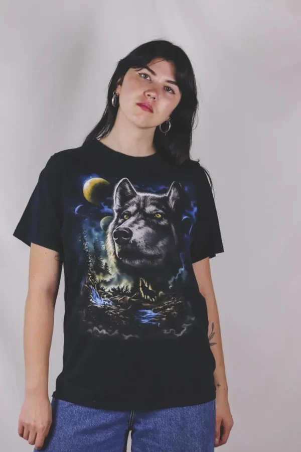 Pretty wolf t-paita