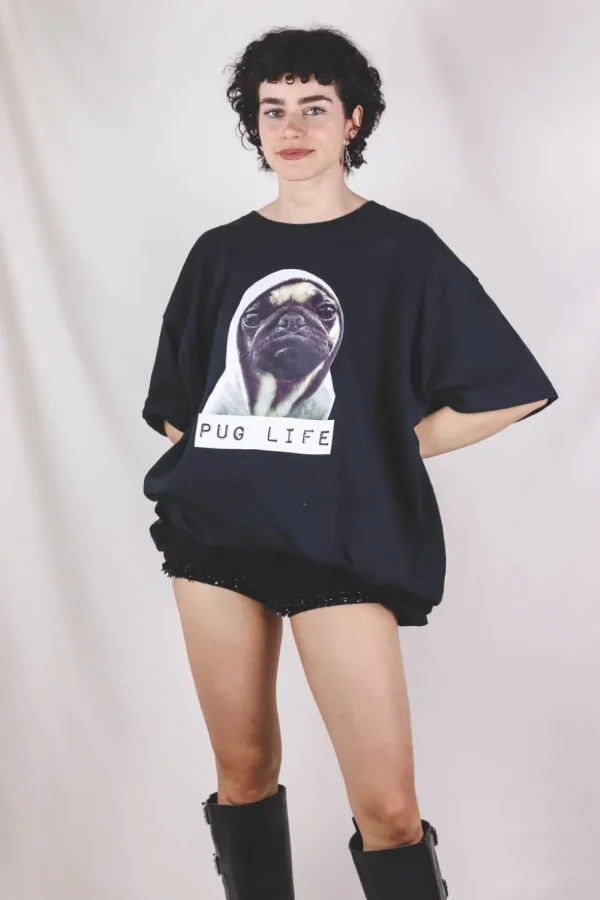 Pug Life vintage t-paita