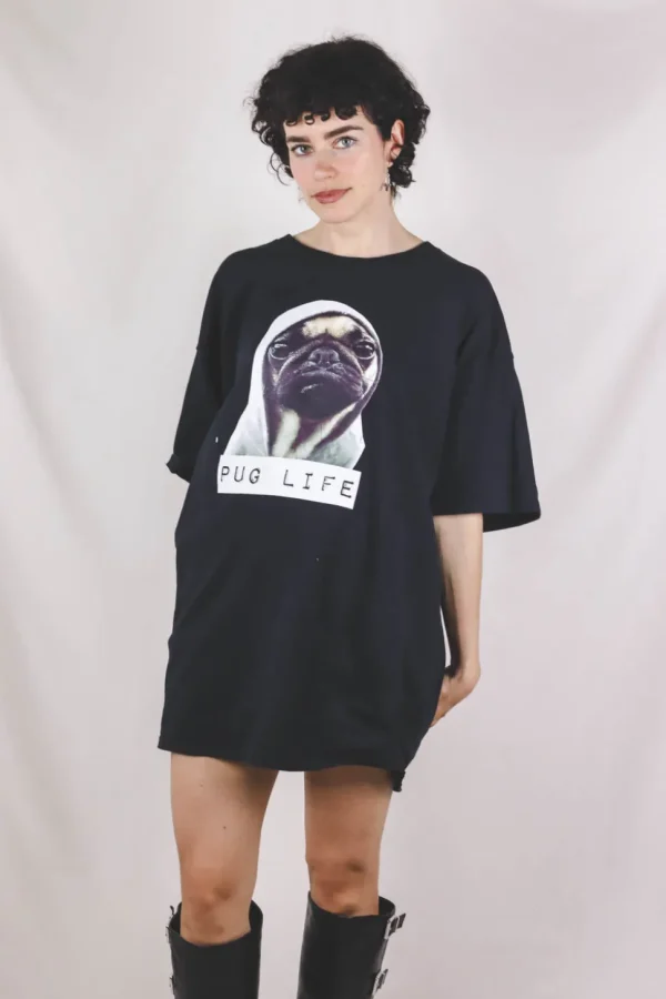 Pug Life vintage t-paita